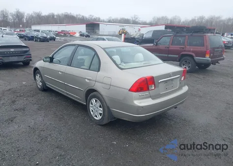 2003 Honda Civic Lx z USA, uszkodzony, nr VIN 2HGES16583H604776